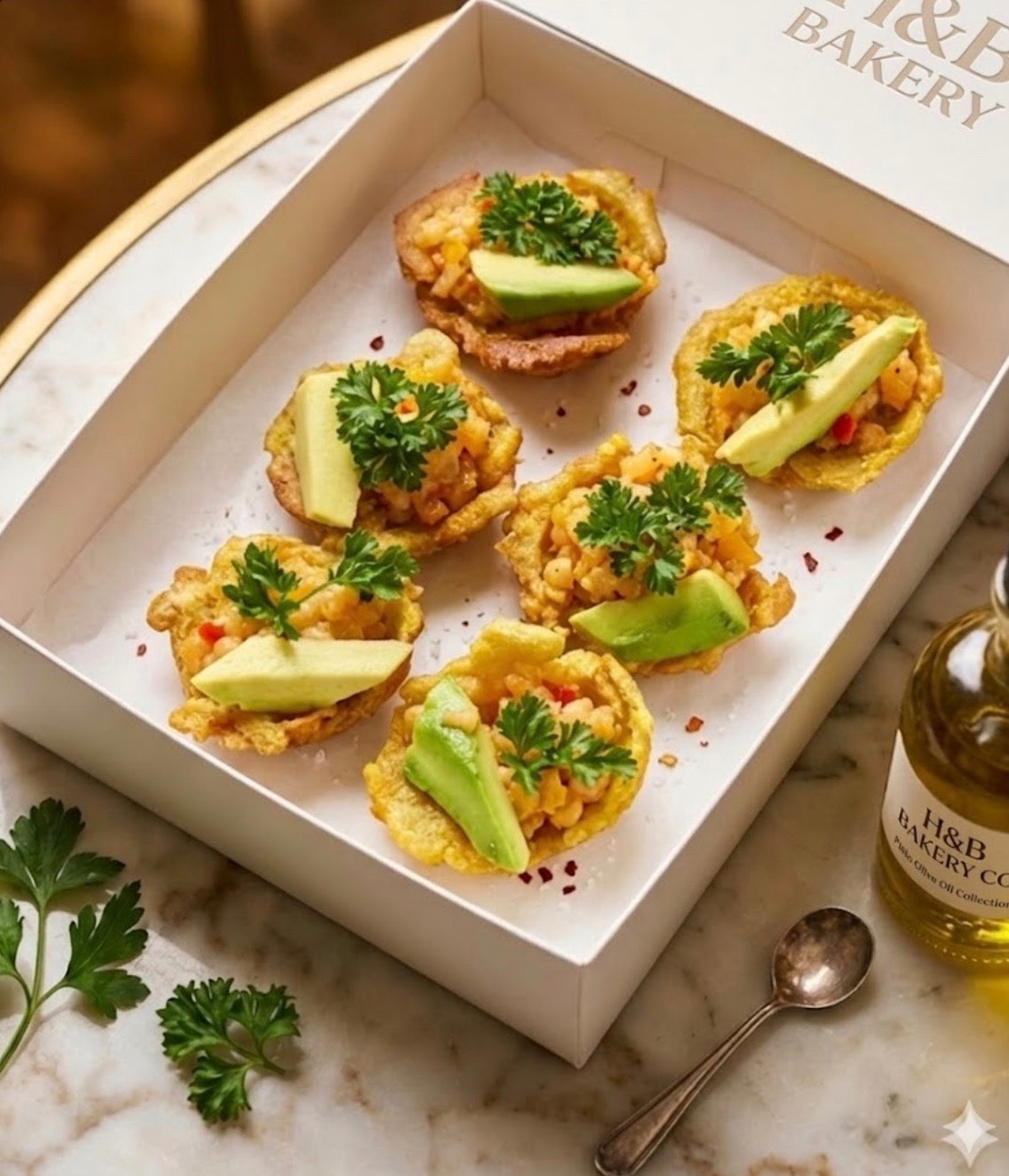 Plantain cups